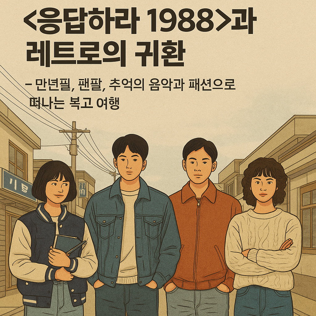 드라마 <응답하라 1988>과 레트로의 귀환