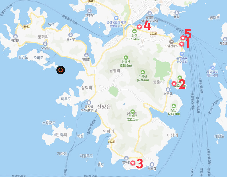 통영추천호텔위치