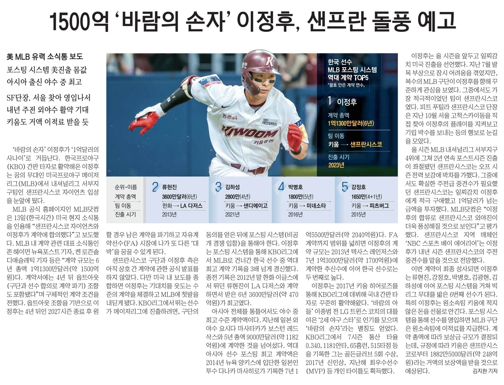 12월 14일 목 신문스크랩