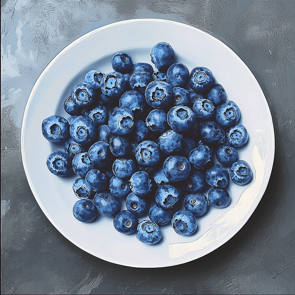 블루베리-오트밀