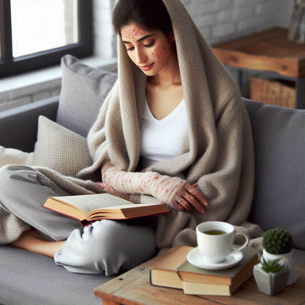 ai가 그린 대상포진 걸린 사람