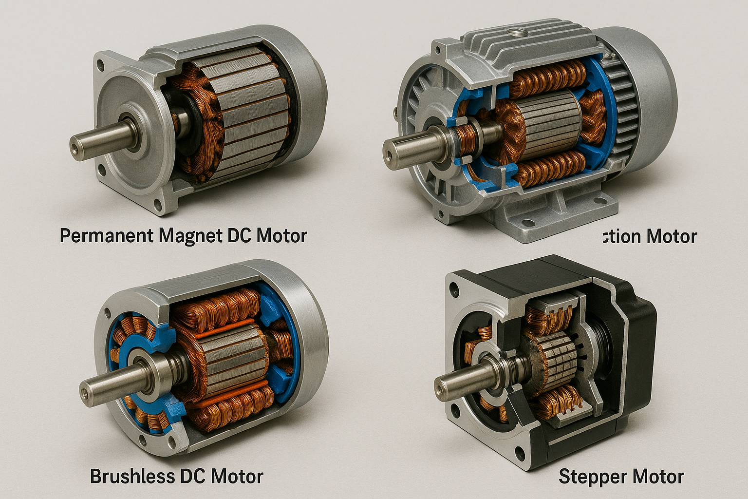전기 모터 구조도