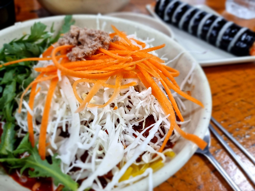 물쫄면이 유명한 충북 옥천천 쫄면전문점 풍미당