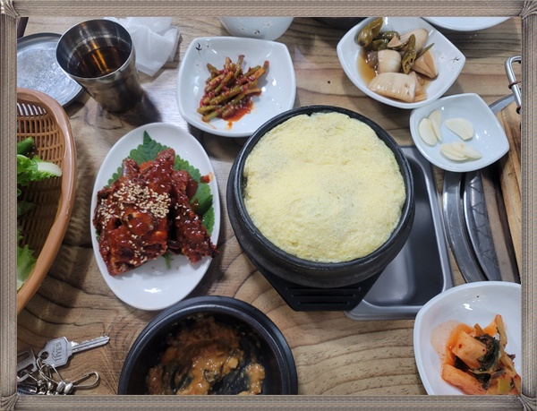 강경불고기 식당 반찬
