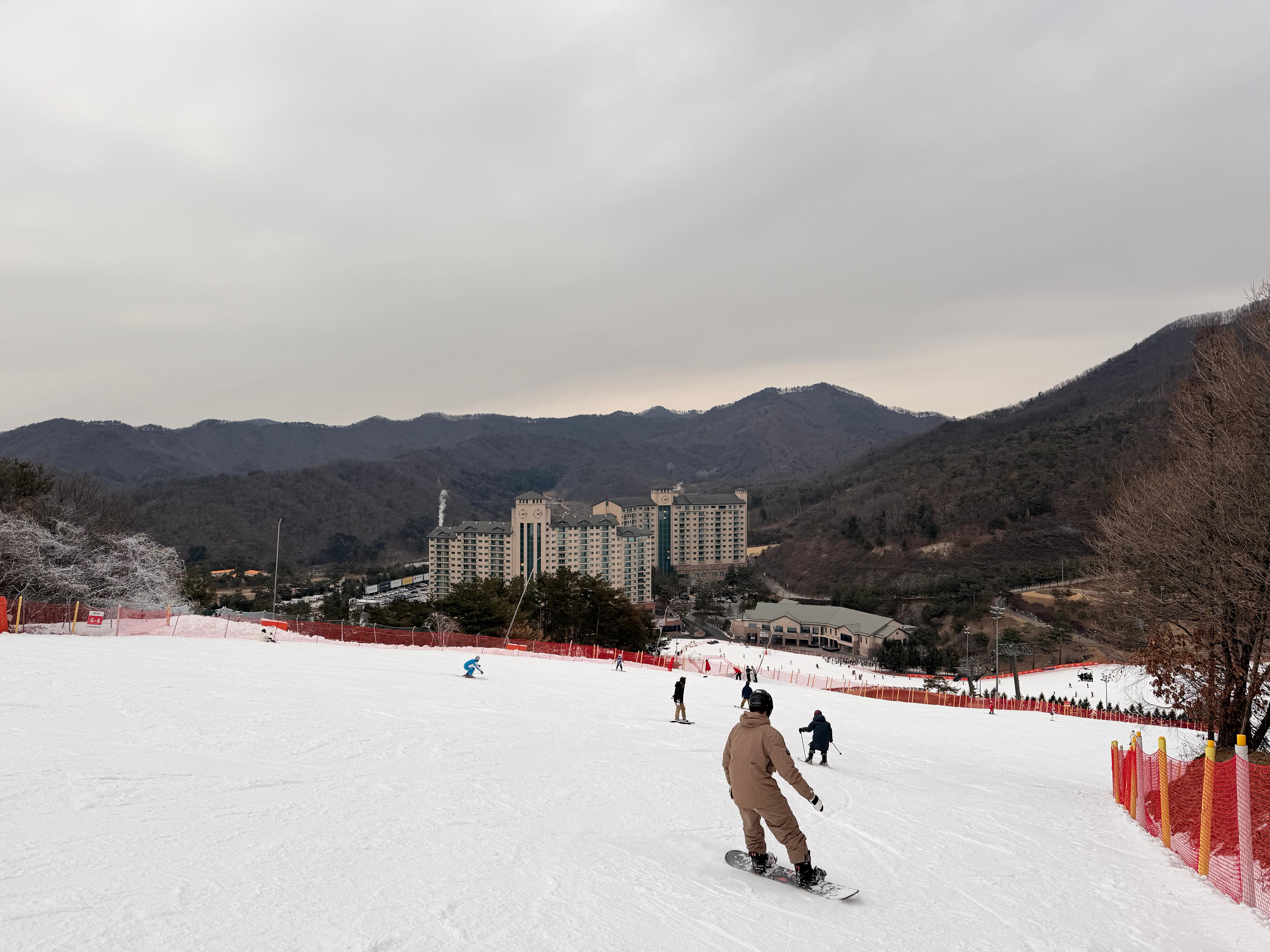 오크밸리 리조트 스키장