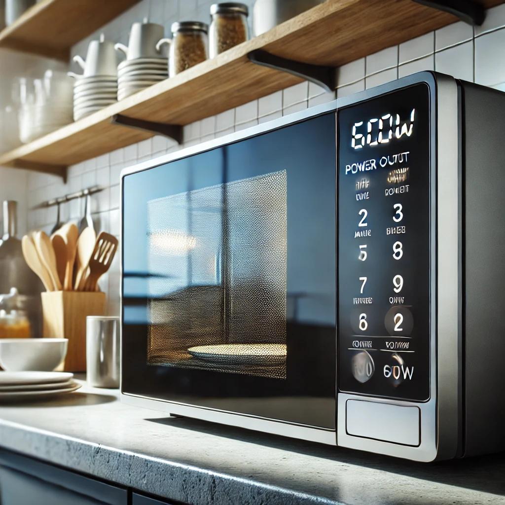 전자레인지 출력조절