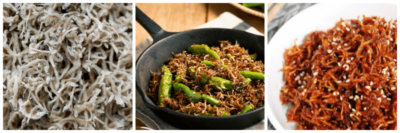 지리멸치, 꽈리고추 잔멸치볶음, 고추장 잔멸치볶음 사진