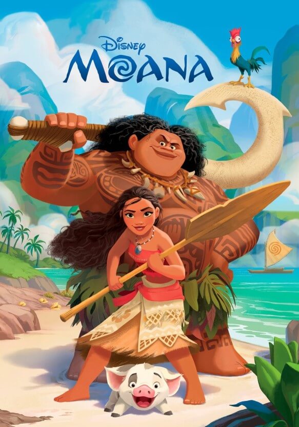 모아나 포스터