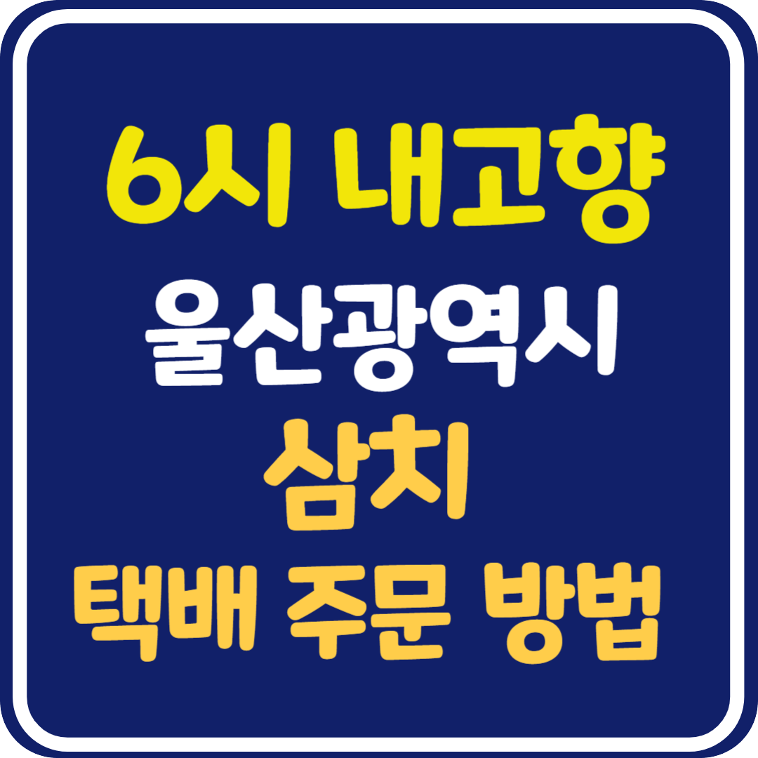 6시 내고향 울산 삼치 택배 주문 방법