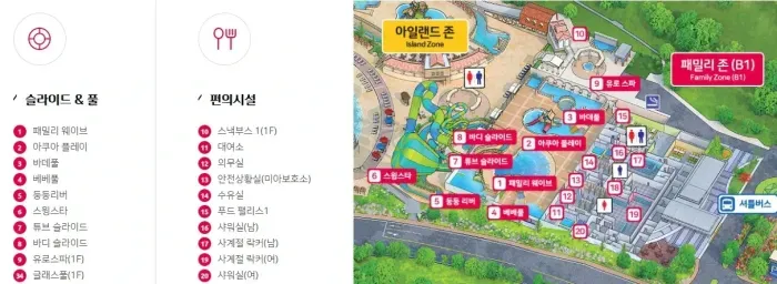 하이원리조트 안내 조망도