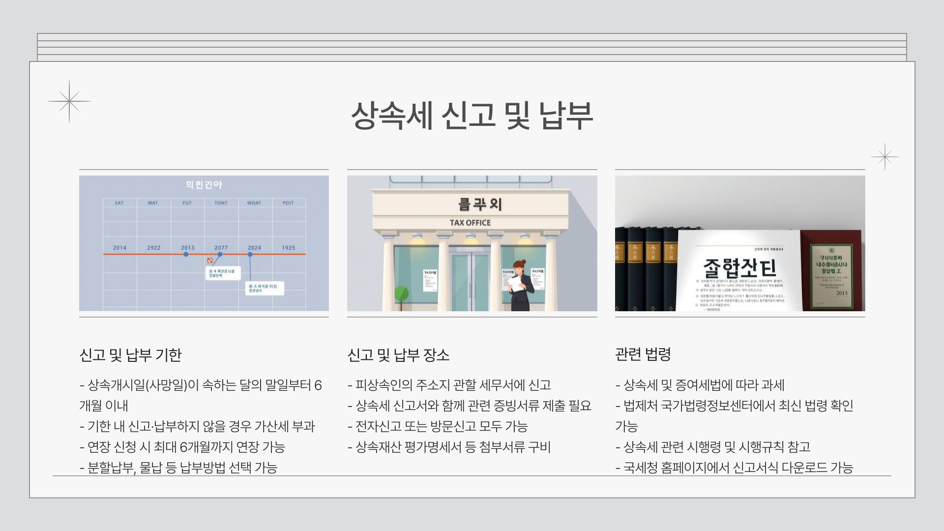 상속세율-신고-납부
