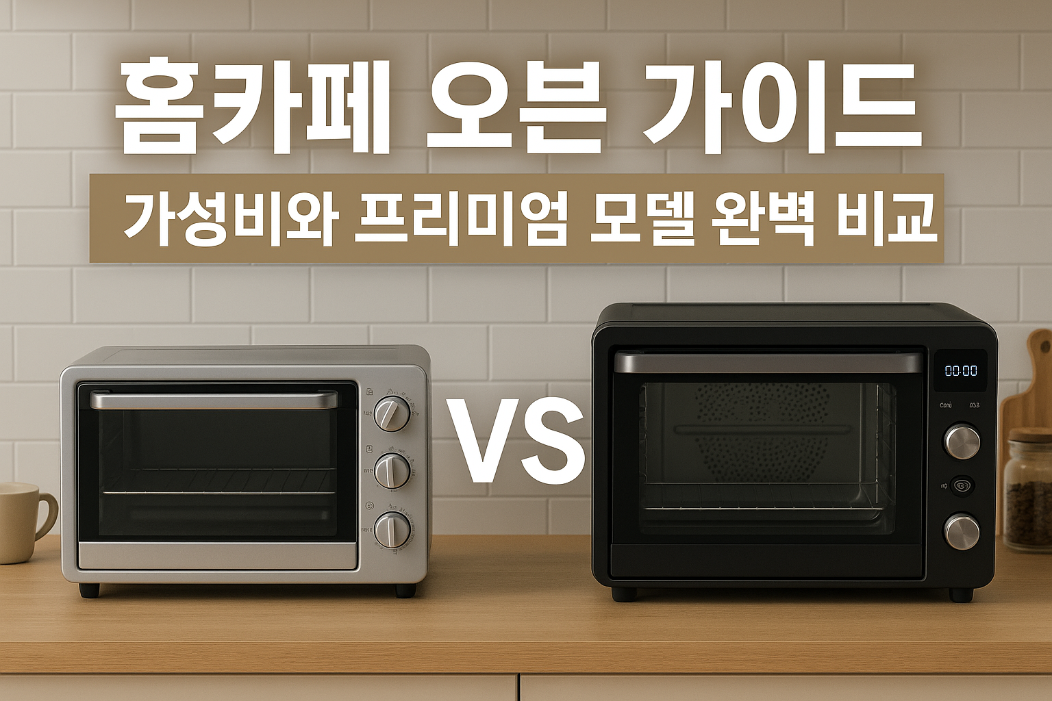 홈카페 오븐 가이드