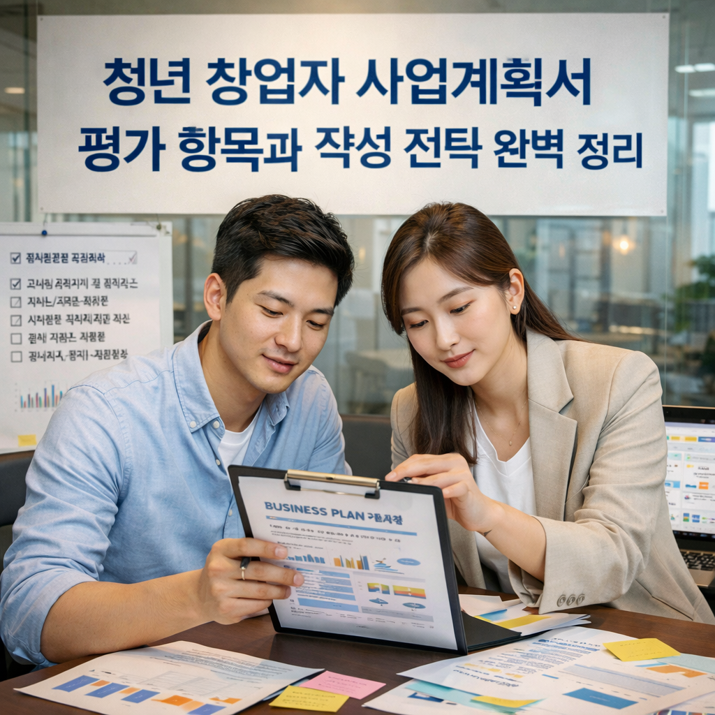 청년 창업자 사업계획서 평가 항목과 작성 전략 완벽 정리