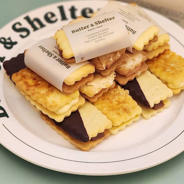 포항 롯데백화점 버터앤쉘터 샌드쿠키 팝업! 수제 버터크림&카라멜 총정리