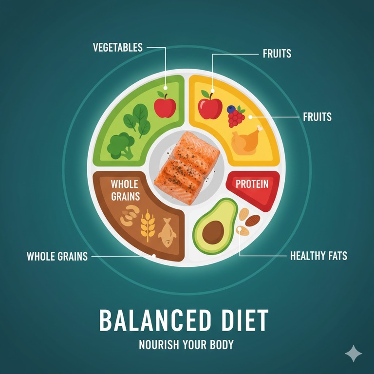 균형 잡힌 식단