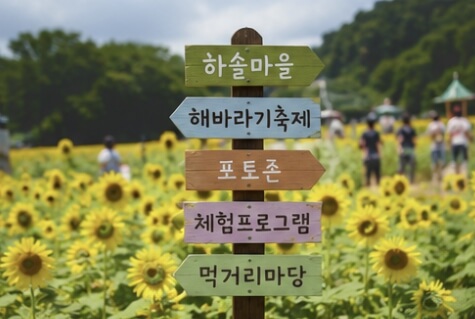 하솔마을 해바라기축제