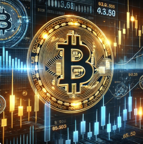 비트코인과 차트 관련 이미지