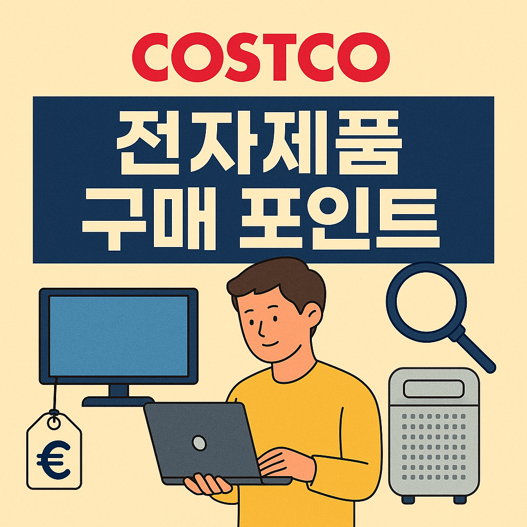 코스트코 전자제품 구매 포인트 관련 사진