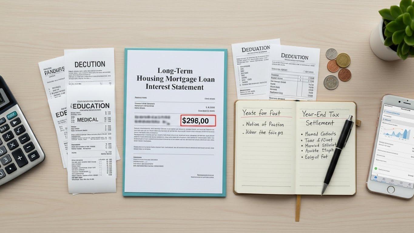 연말정산 장기주택저당차입금 이자상환액