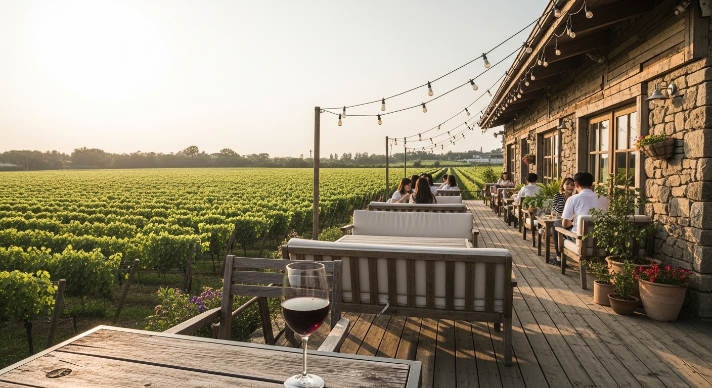 대부도 가볼만한 곳 BEST 5 ❘ 대부도 포도밭 & 와인카페