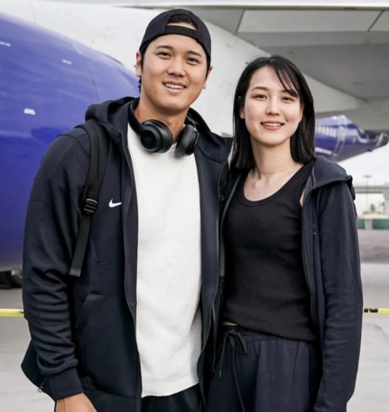 오타니 와이프 방한 결혼 소식