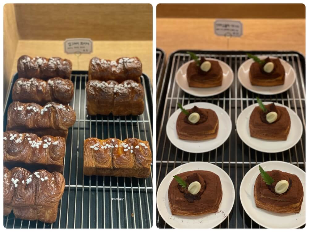 화성 동탄 대형 브런치 카페인 중리 - 페스츄리 빵