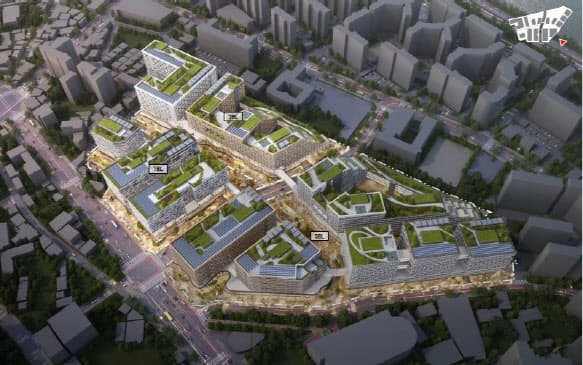 마곡CJ공장부지복합개발도