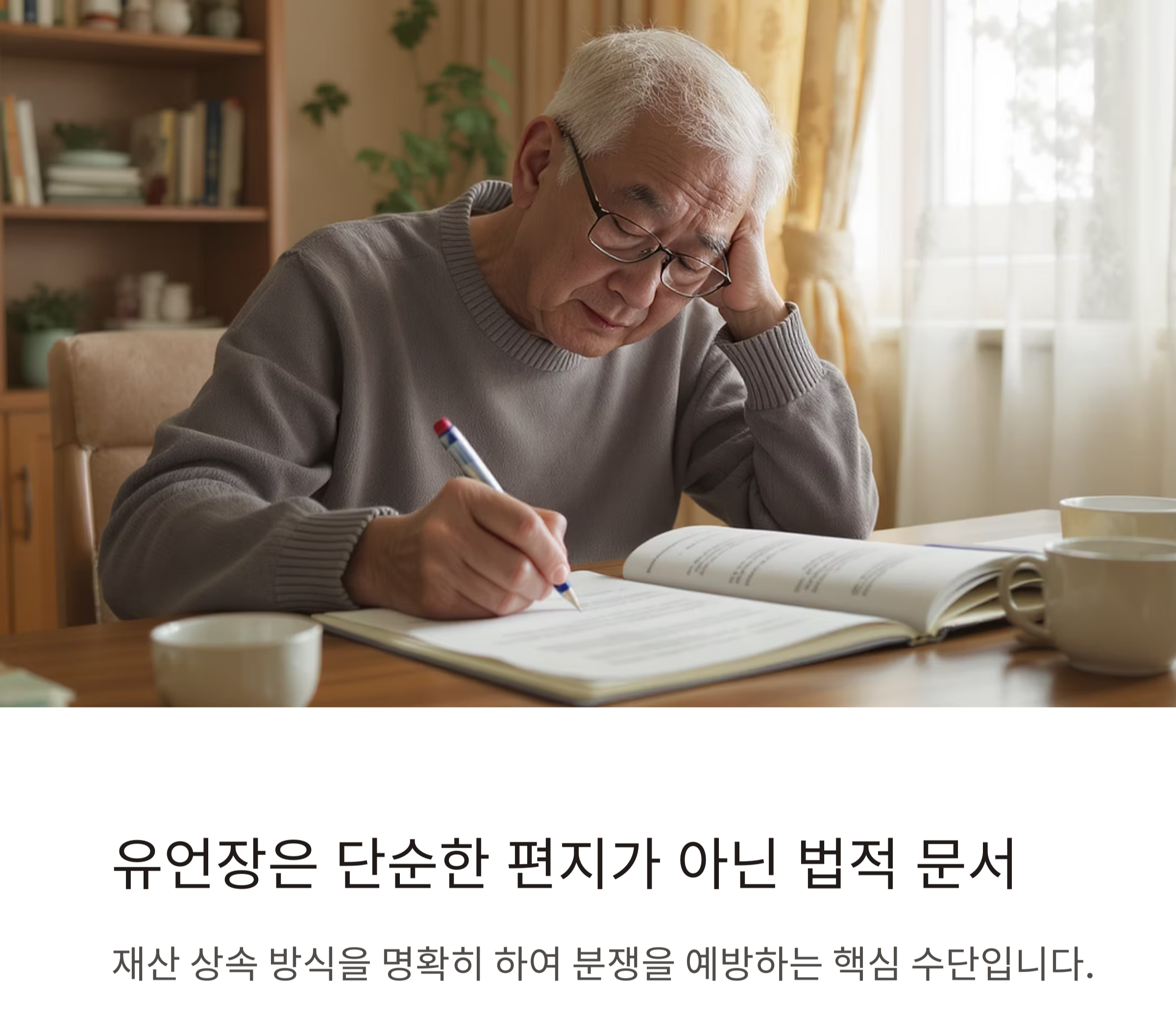 실속 있는 유언장 작성법, 이렇게 하면 실효성 있습니다