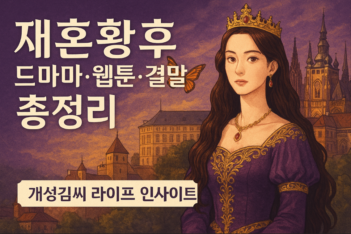 재혼황후,재혼황후 드라마,재혼황후 결말,재혼황후 웹툰,재혼황후 웹소설,디즈니 플러스 재혼황후