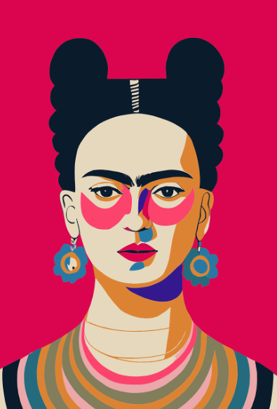 AI가 만든 프리다 칼로의 자화상: 고통의 알고리즘화