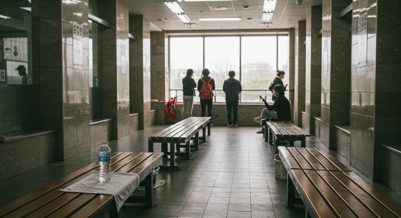 공용 공간 에티켓, 헬스장 자리, 찜질방 자리맡기