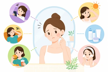 피부회복에 영향을 주는 일상생활 습관5
