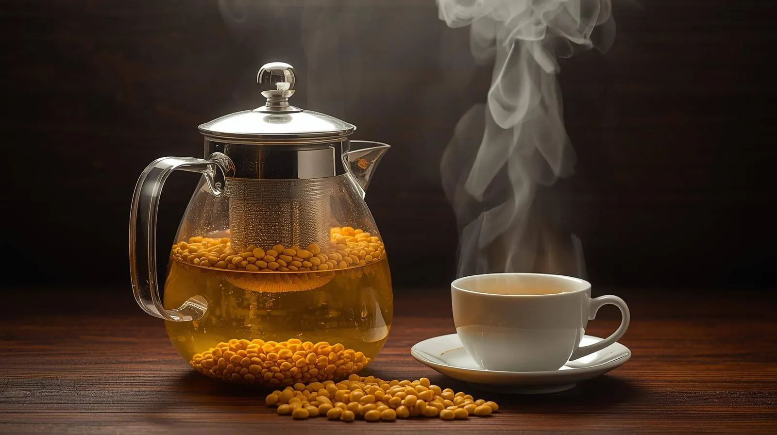 카페인이 없는 옥수수차