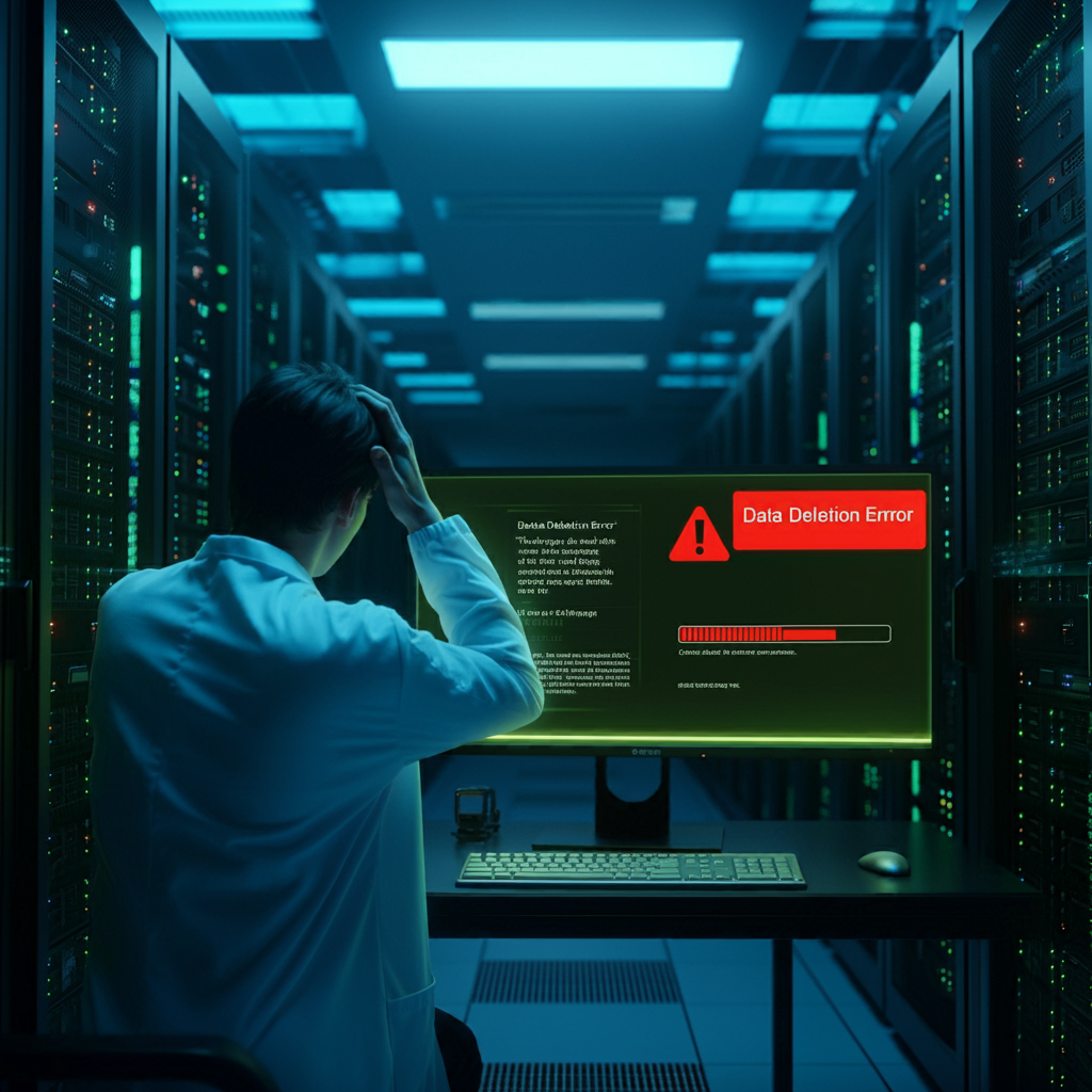 증거의 실수로 인한 삭제