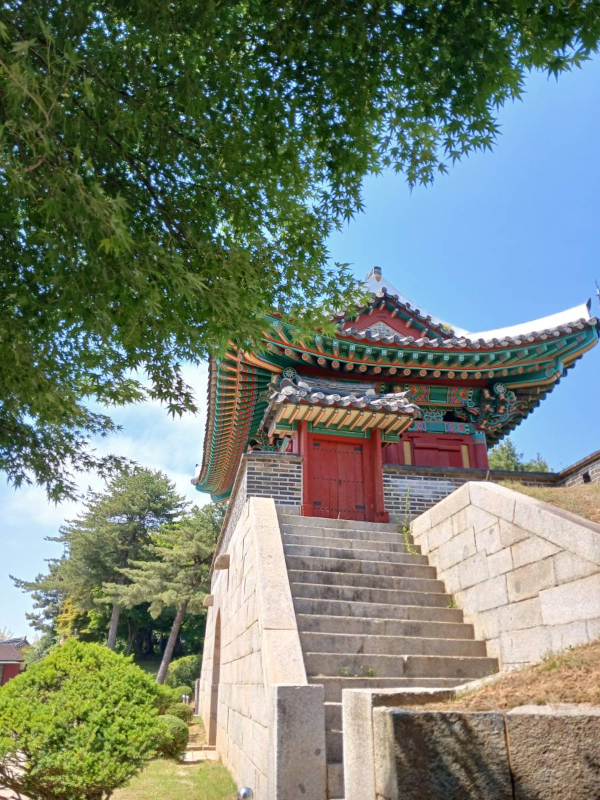 덕진진 공조루 옆 모습