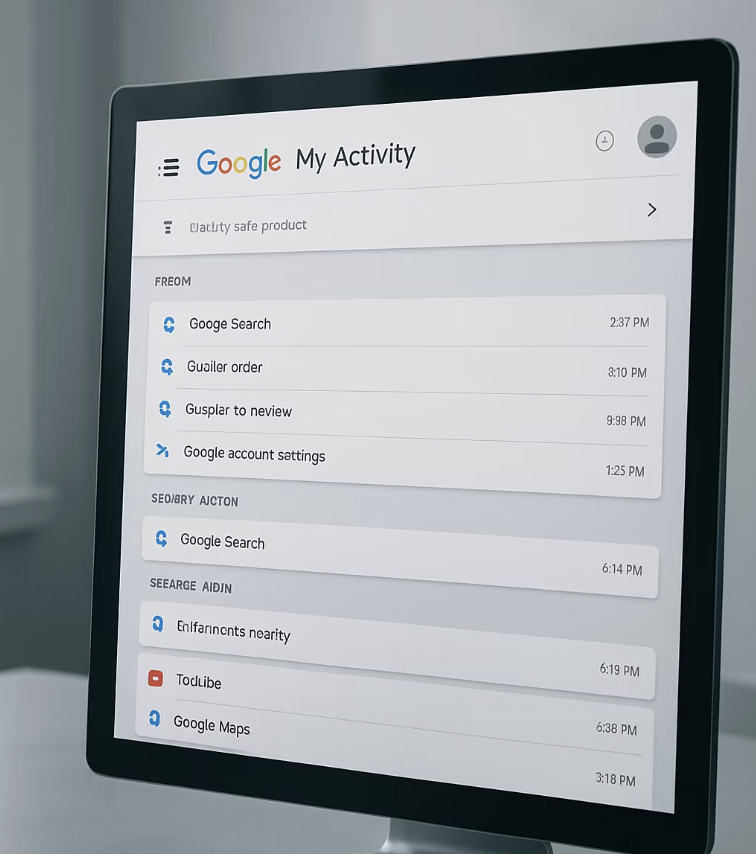 나의 온라인 발자취, 직접 확인하는 방법