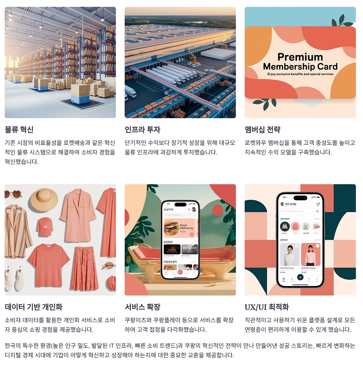 쿠팡 성공의 교훈