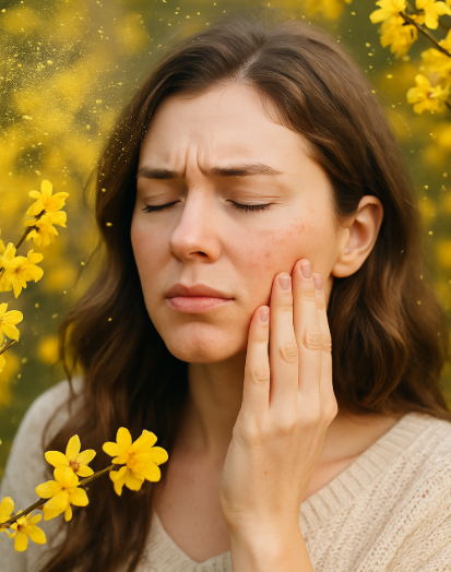 봄철 피부관리 , 알레르기 건조함을 막는 팁