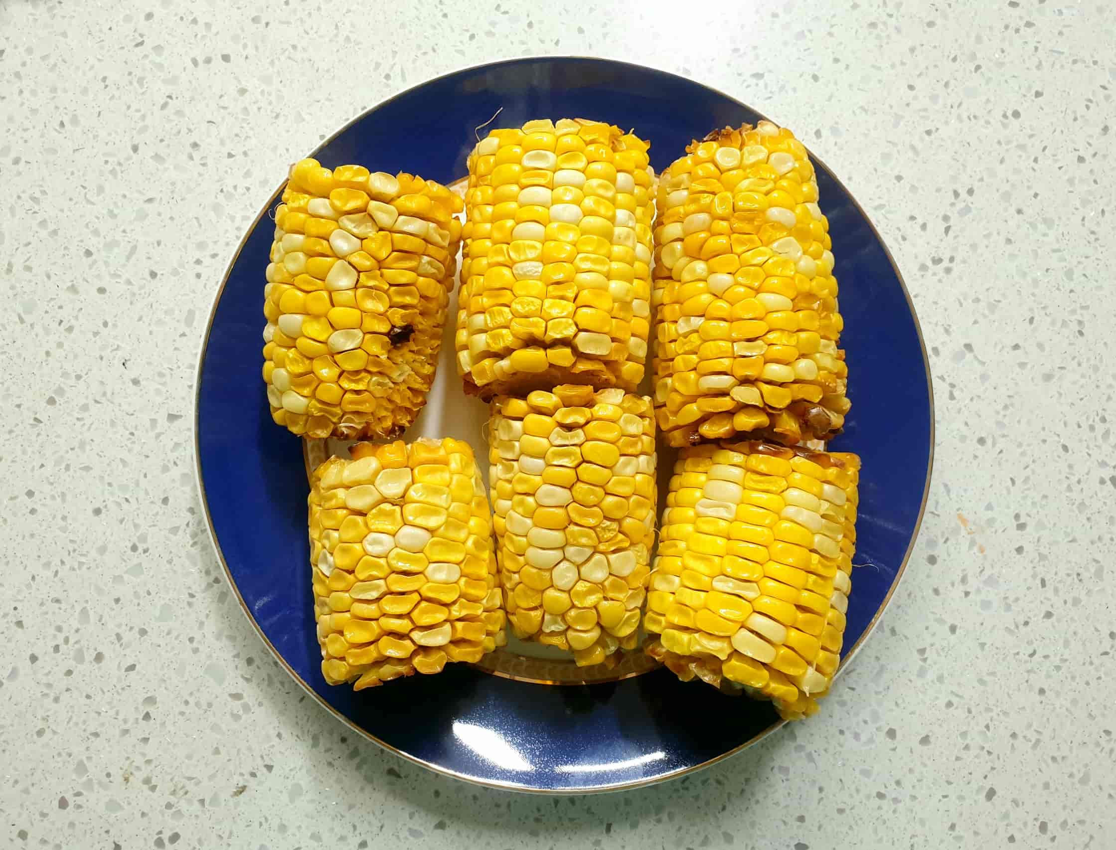 버터옥수수 완성