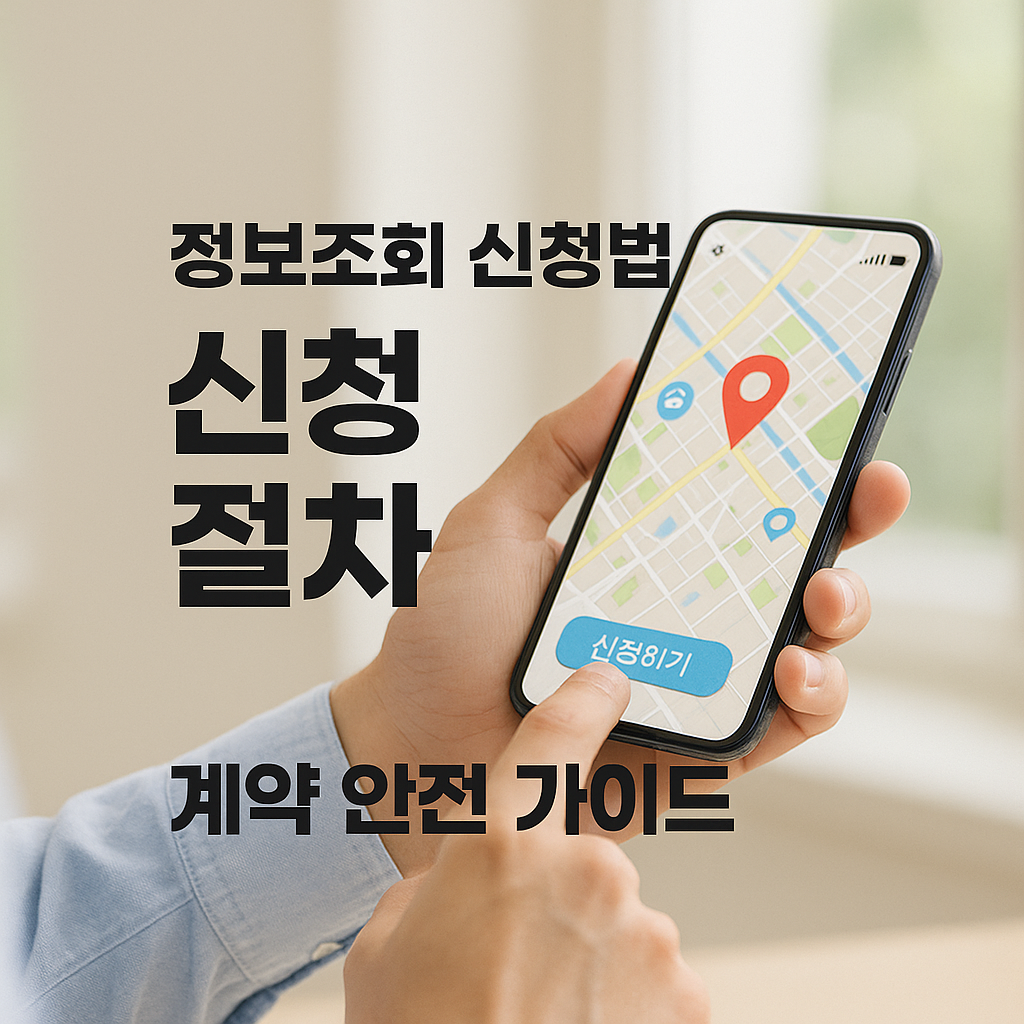 [2편] 임대인 정보조회 신청 방법과 절차