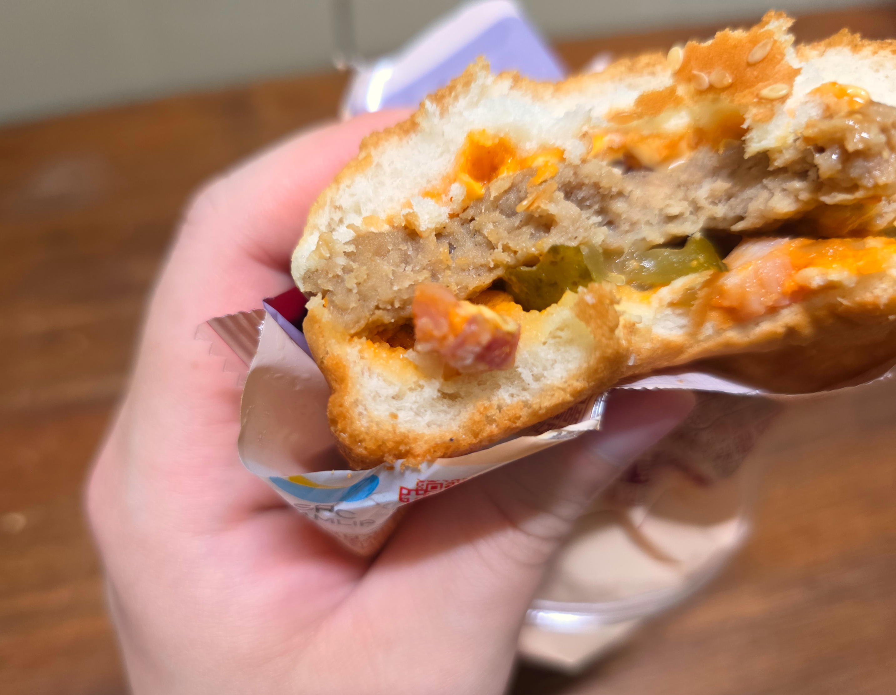 gs25베이컨투움바함박버거