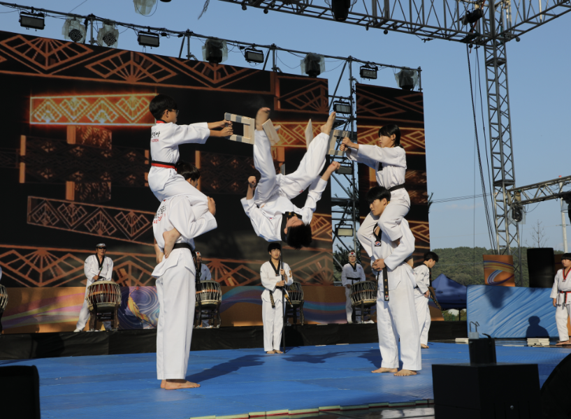 태권도 시범