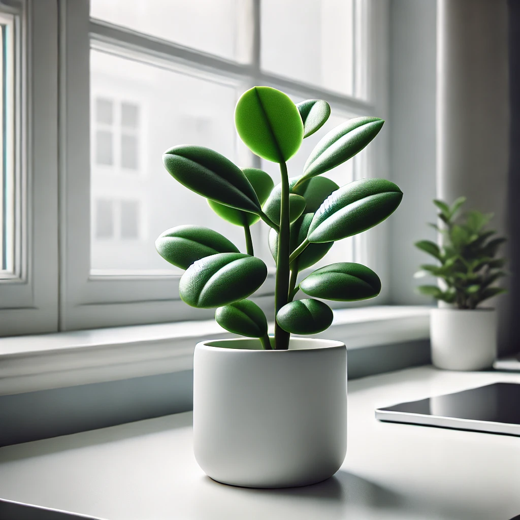 실내에서 키우기 좋은 다육이 - 페페로미아 옵투시폴리아