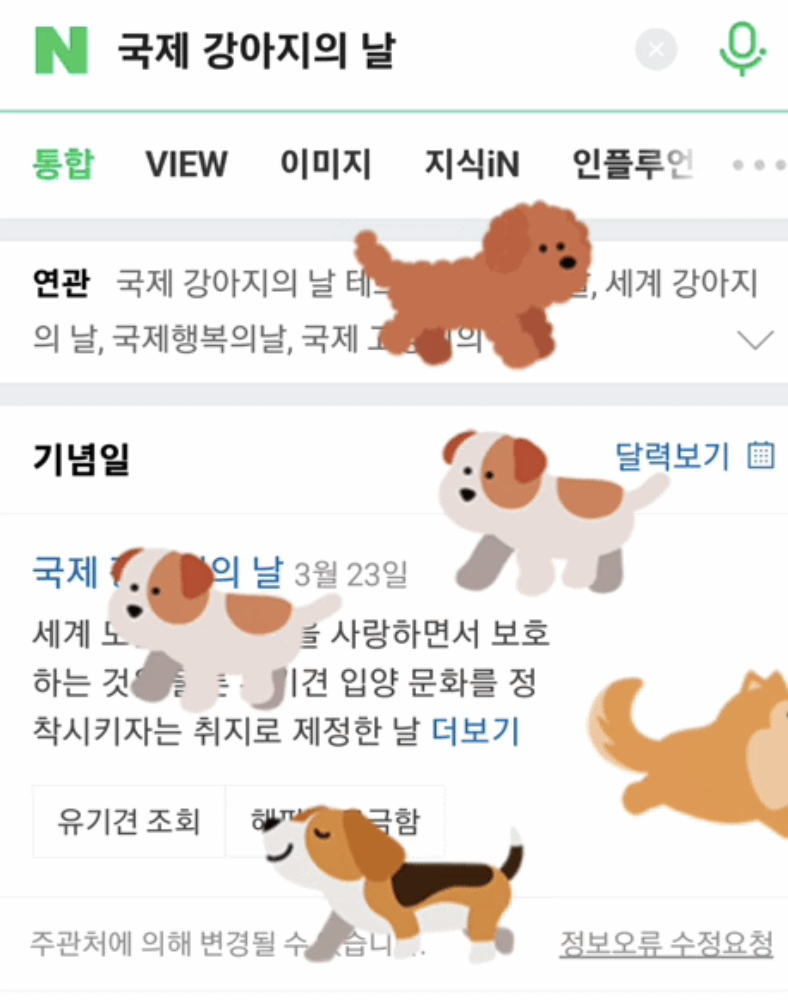 네이버-국제강아지의날-캠페인