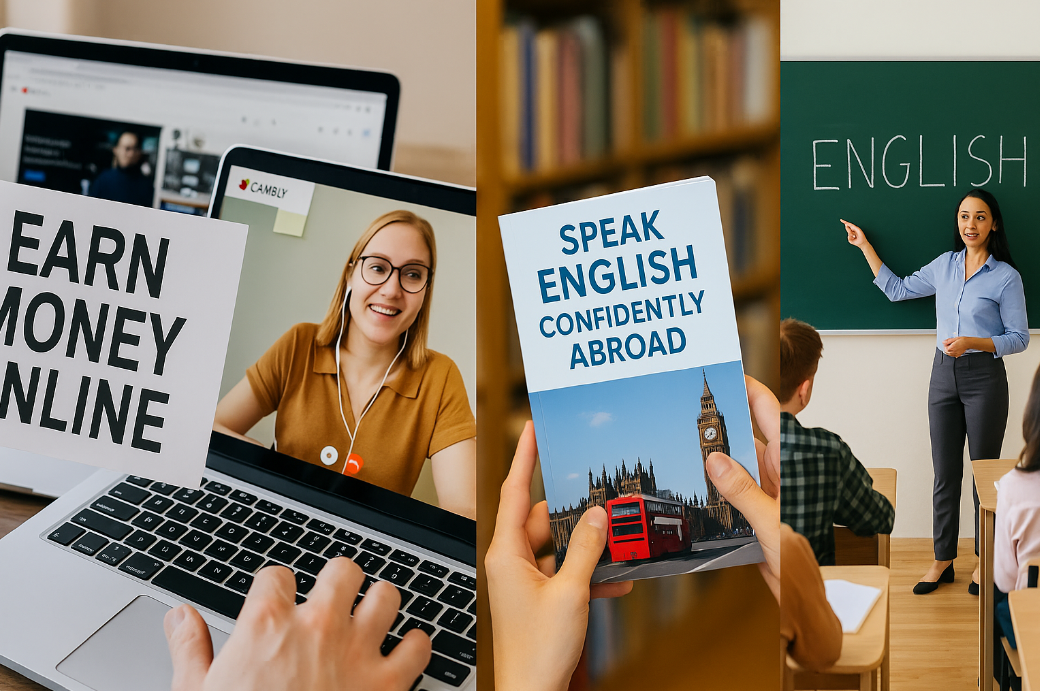 어학연수 없이 영어로 돈 버는 7가지 방법