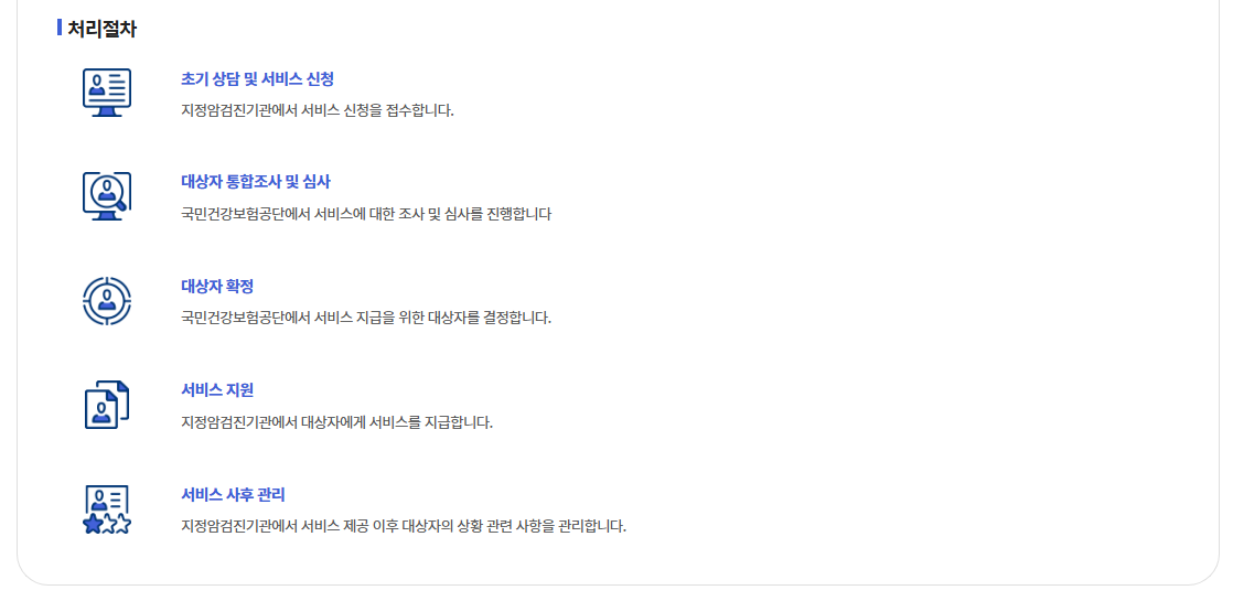 국가암검진신청방법 주요6대암 무료검진안내