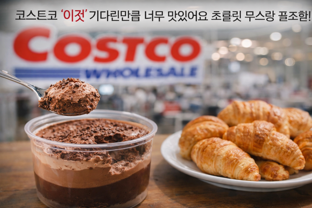 코스트코 이것 초콜릿무스랑 꿀조합 인정!