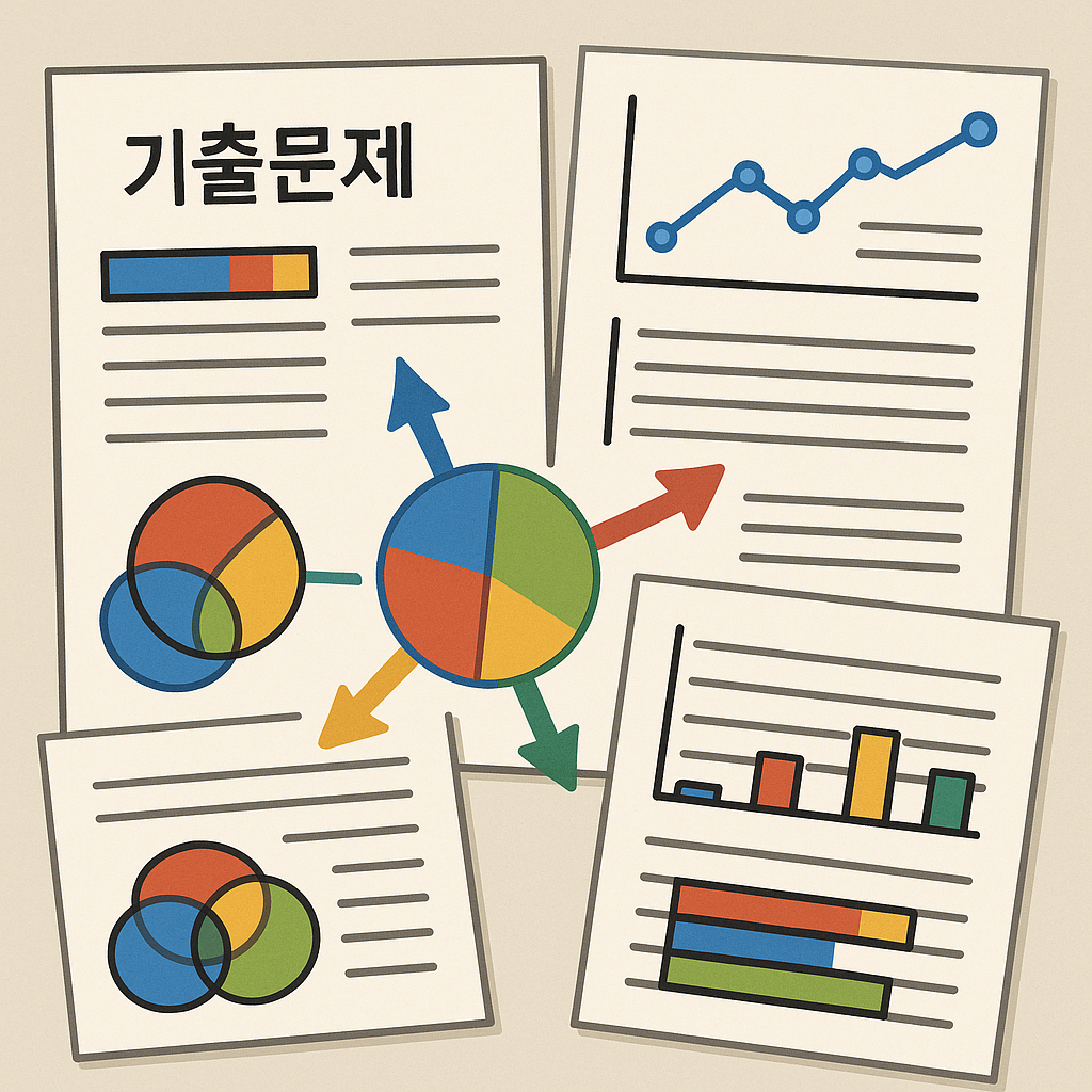 다각도의 기출문제 분석