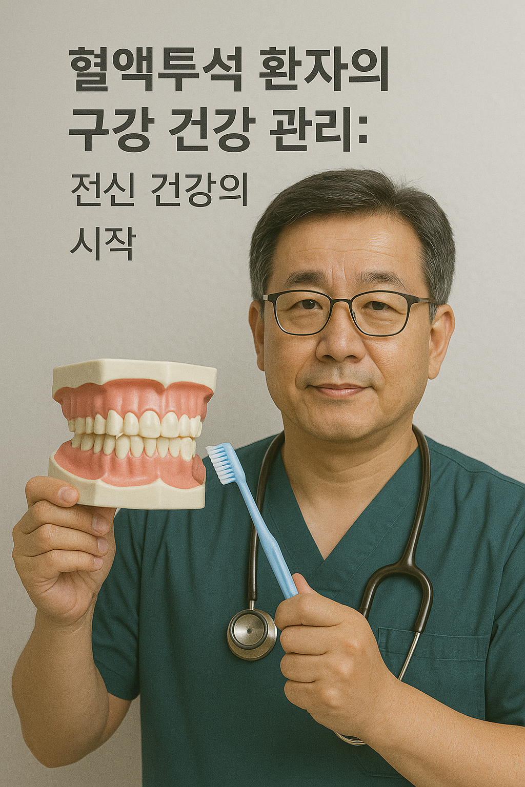 혈액투석 환자의 구강 건강 관리: 전신 건강의 시작