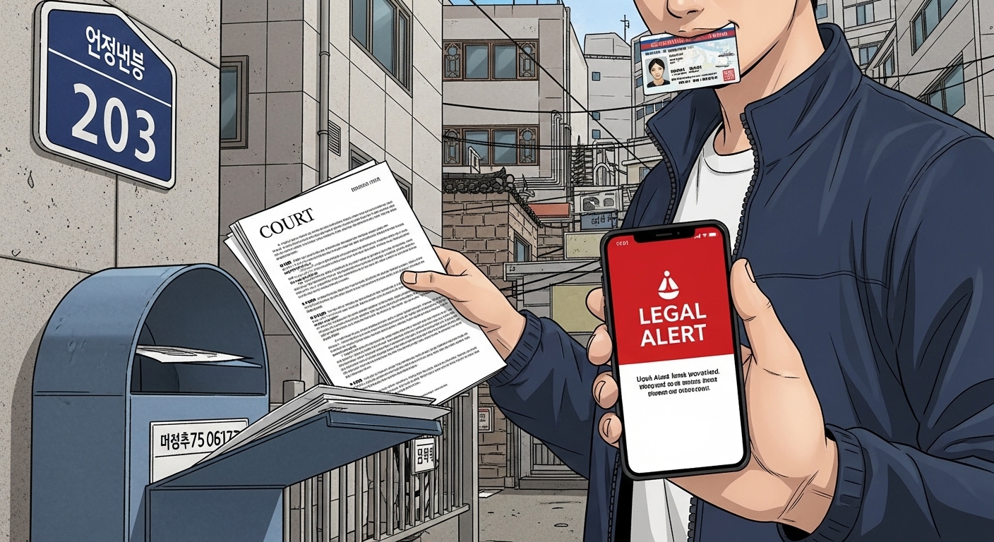 법원우편&amp;#44; 송달실패&amp;#44; 법률상식